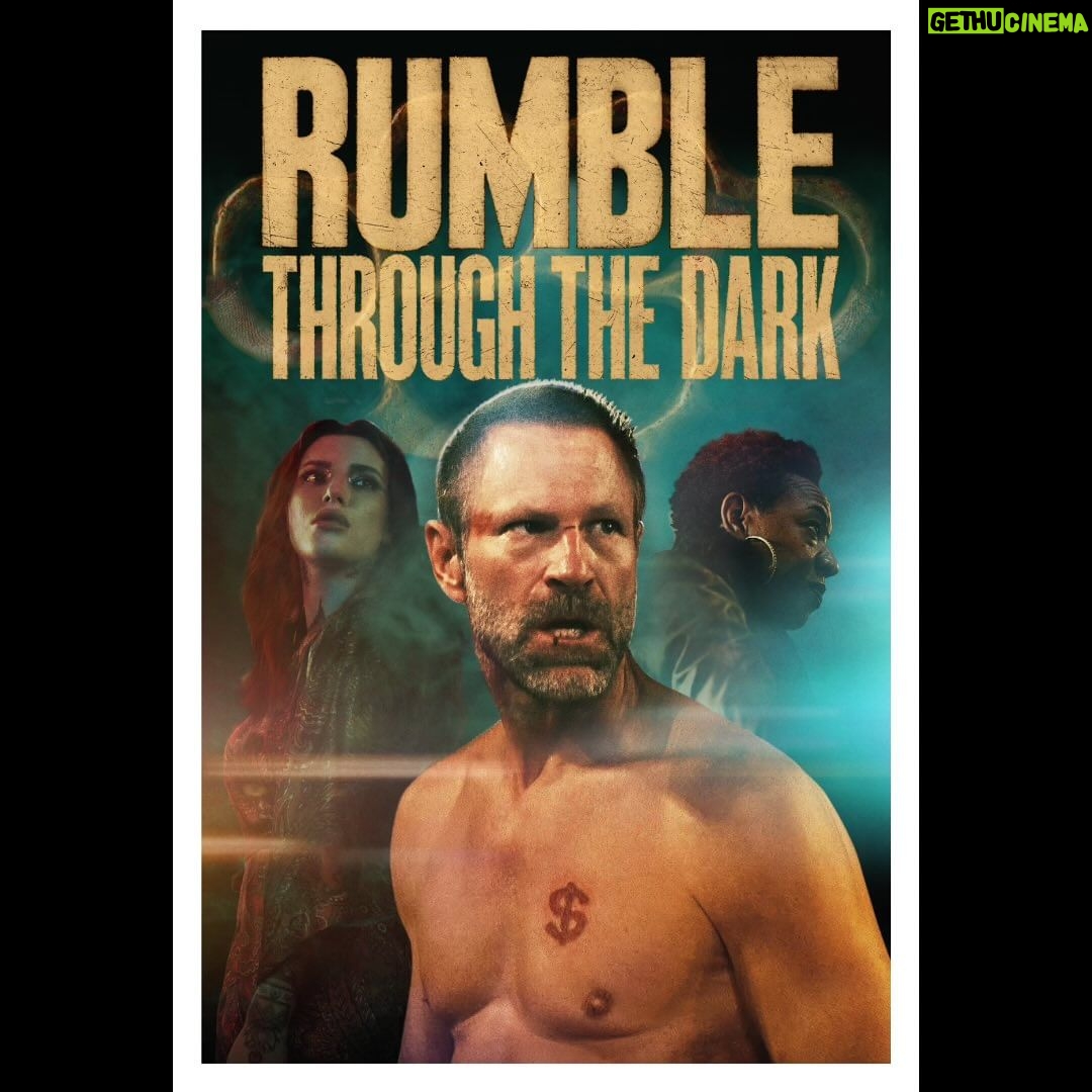 Bella Thorne Instagram - LOVE these #rumblethroughthedarkmovie posters! See it in theaters if u can!! but if not — check it out on Apple TV or Prime as of Friday Nov 10 !! 🤜 🎪