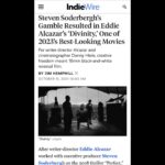 Bella Thorne Instagram - DIVINITY 💫 OPENS TODAY!! a Film by Eddie Alcazar @eddiealcazar & thank u Eddie for putting me in this acid trip of a movie — Cuban minds FTW, cheers to many more movies together !! Presented by Steven Soderbergh Opens in NYC 10/13 at Regal Union Square Opens in LA 10/20 In Theaters Nationwide beginning 11/3 To view the full trailer and buy tickets for a screening near you visit divinitythefilm.com 🎟️🎟️🎟️