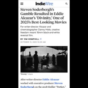 Bella Thorne Instagram - DIVINITY 💫 OPENS TODAY!! a Film by Eddie Alcazar @eddiealcazar & thank u Eddie for putting me in this acid trip of a movie — Cuban minds FTW, cheers to many more movies together !! Presented by Steven Soderbergh Opens in NYC 10/13 at Regal Union Square Opens in LA 10/20 In Theaters Nationwide beginning 11/3 To view the full trailer and buy tickets for a screening near you visit divinitythefilm.com 🎟️🎟️🎟️