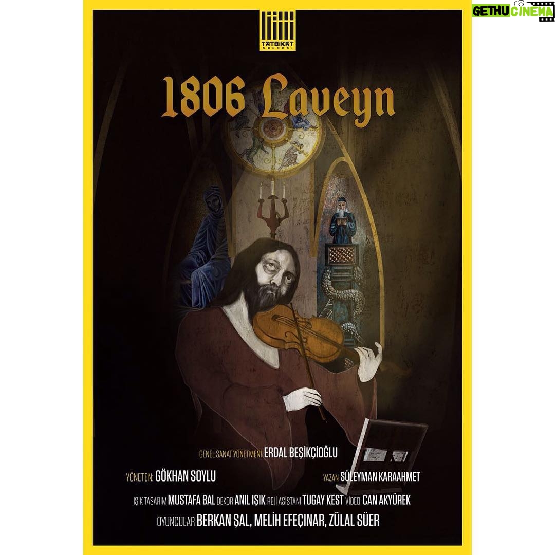 Berkan Şal Instagram - "1806 Laveyn" Tatbikat Sahnesinde Gökhan Soylu'nun rejisiyle,Erdal Beşikcioğlu'nun genel sanat yönetmenliğinde 18-19 Nisan'da Ankara da.