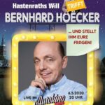 Bernhard Hoëcker Instagram - Endlich wieder live auf der … Leinwand. Morgen, Mittwoch, bin ich zu Gast beim Hastenraths Will im Autokino Erkelenz. Also er mit mir auf sicherer Distanz vor einer Kamera und das ganze auf einer Leinwand. Leider (also für die, die noch keine Karte haben) ist es schon ausverkauft, aber wer will, kann trotzdem noch Fragen an mich über den Gastgeber schicken. Also Fragen ÜBER mich AN den Gastgeber. Nein: Fragen, die ICH beantworte, dem Gastgeber schicken, der sie dann MIR stellt. www.hastenrathswill.de www.autokino-erkelenz.de #hastenrathswill #hastenrathswilltrifft #autokinoerkelenz