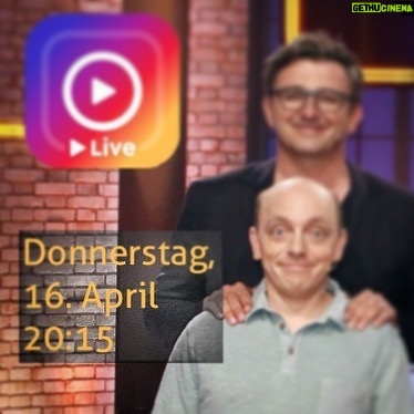 Bernhard Hoëcker Instagram - Während draussen die Vögel den Frühling beträllern, haben der @sigl_hans und ich uns zu einem kleinen Plausch verabredet. Genaugenommen hat ER mich eingeladen und diesem Ruf bin ich natürlich gefolgt. Donnerstag, also morgen oder gestern oder noch länger her (je nachdem wann ihr es lest) um 20:15 Uhr „geh ich live auf Insta“. #plausch #talk #geilertyp