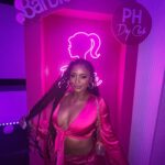 Bethany Clayton Instagram - I’m a doll but I still wanna party 🩷💫🎀💖👛🍬 p.s. it was not @sophiapayan birthday but we still celebrating 🥳😂 PH Day Club - Hollywood