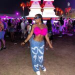 Bethany Clayton Instagram – Just when I thought the weekend couldn’t get any better DAY 3 stole THE SHOW 🍬⚡️💗✨ Coachella Music Festival
