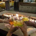 Bethany Clayton Instagram - When ur bestie only has 24hrs in LA dump 😭🤎🍸🌮⚡️👯‍♀️ 1. We love a tipsy group photo @ mama shelter 💕 2. LA’s favorite drink: spicy margs sorry espresso martinis 🥺 3. The aesthetic in la Boheme > definitely suggest visiting for the all day happy hour 🍻 4. Please visit 3rd Base for the best veggie tacos you’ll ever have, so nutritious 5. A lil black girl magic for ya tl 🥰🤎 fun fact: years ago I prayed and asked God to give me a bestfriend that looked like me and here she is 😭💗 6. 3rd bases Happy hour Margaritas flights are my new fave 7. Had to take a quick selfie before our escapades begun 8. Falon showing off the typical LA girl fit aka athleisure (where you look like you just came from the gym or are about to go) 😂 9. I’m the annoying friend that has to always record us doing a cheers lmao 10. It’s giving fire and desire ❤️‍🔥once again the ambiance at la Boheme was a whole vibeeeeee Los Angeles, California