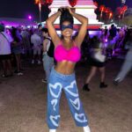 Bethany Clayton Instagram – Just when I thought the weekend couldn’t get any better DAY 3 stole THE SHOW 🍬⚡️💗✨ Coachella Music Festival