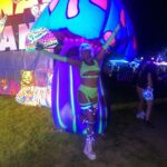 Bethany Clayton Instagram - THE REAL ALIEN SUPERSTAR 👽💚💫 easily one of the best weekends of my life!! 🤍 •Outfit & accessories @iheartraves •Shoes: @ravewonderland Nocturnal Wonderland