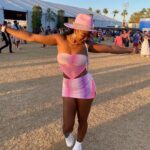 Bethany Clayton Instagram – Desert fairy 🧚🏾‍♀️ wk 2 💗 had to show out for my HOT GIRL @theestallion BEST PERFORMANCE!!!🔥 Coachella