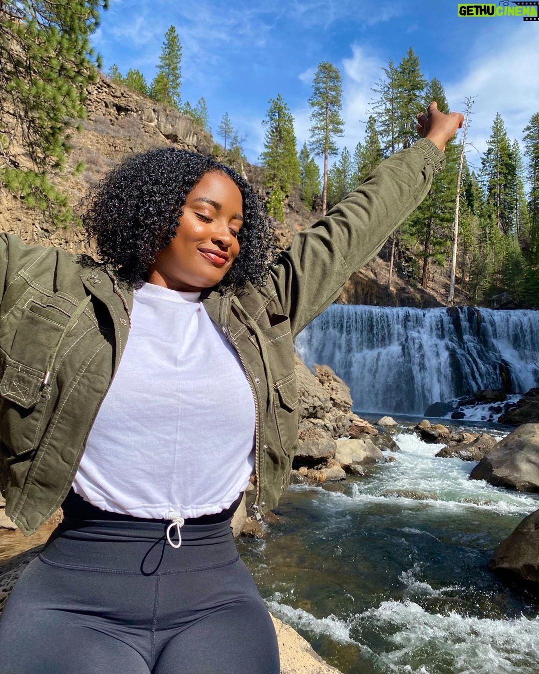 Bethany Clayton Instagram - Little dump from this weekends cabin trip to Mccloud Falls 🏔 McCloud Falls