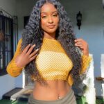 Bethany Clayton Instagram - Quarantine update: loss two nails today 😭 so now all them gotta come off !! 😩 loooving this hair thouuu..not having to do much to my own hair during this time has been a BLESSING✨🌞 #protectivestyles Hair x @mercyshairextension Custom wig x @maxglambeauty Inglewood, California