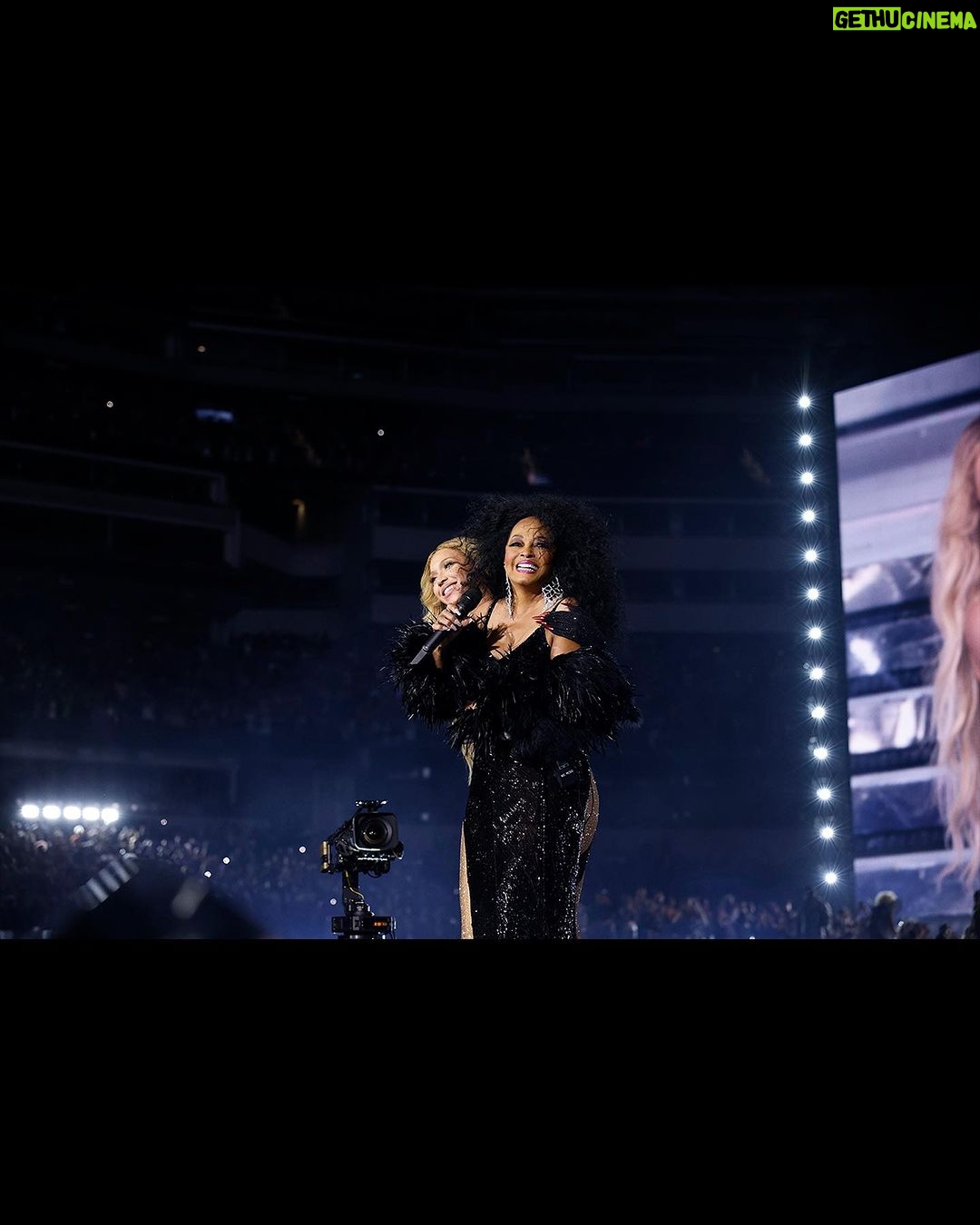Beyoncé Instagram - Thank you to the incomparable Ms. Diana Ross. The 1 of 1, the number 1, the only one. Thank you from the depths of me, my Queen. 🐝 Inglewood, California