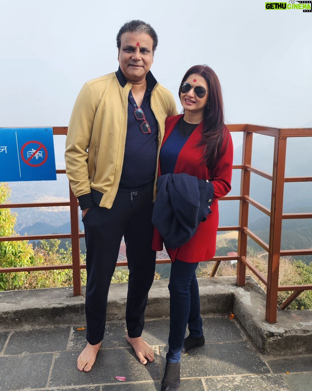 Bhagyashree Instagram - 2024 Begins ! 1. Om Namashivay ! Blessings of Pashupatinath in #Khatmandu and Bhaleshwar Mahadev in #chandragiri 2. Took the Cable car to #chandragiri 2520ft above the sea level. 3. Nepalese paintings... #thangka 4. The kabutars don't leave me.. went to the #patandarbarsquare in #lalitpur 5. The throne in the museum of patan durbar square that is 4 centuries old. 6. Buddhist deities hand poses and their meanings 7. Postures of the deities and symbolism 8. Loved 9. Blessed #newbeginnings #newyear #2024 #blessings #gratitude Kathmandu, Nepal