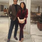 Bhagyashree Instagram - Happy New Year....from us to you. Let 2024 bring everyone peace n prosperity, love n laughter & health n happiness. #newyear #2024 #blessings #gratitude