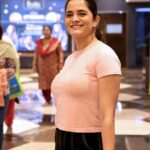 Bhagyashree Mote Instagram – At the movies! 🍿 #bestplacetobe #favourite #lovetobehere