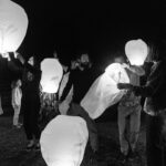 Bianca Roe Instagram - Wish lanterns.. @villamagnan @channon_roe they really do come true.. 💋 Biarritz, France
