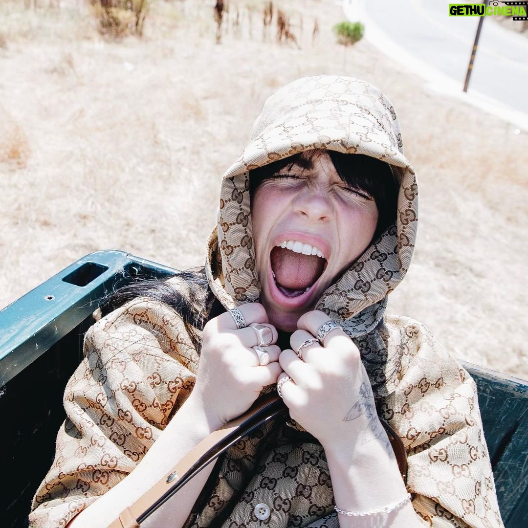Billie Eilish Instagram - @gucci 🫀🫀🫀
