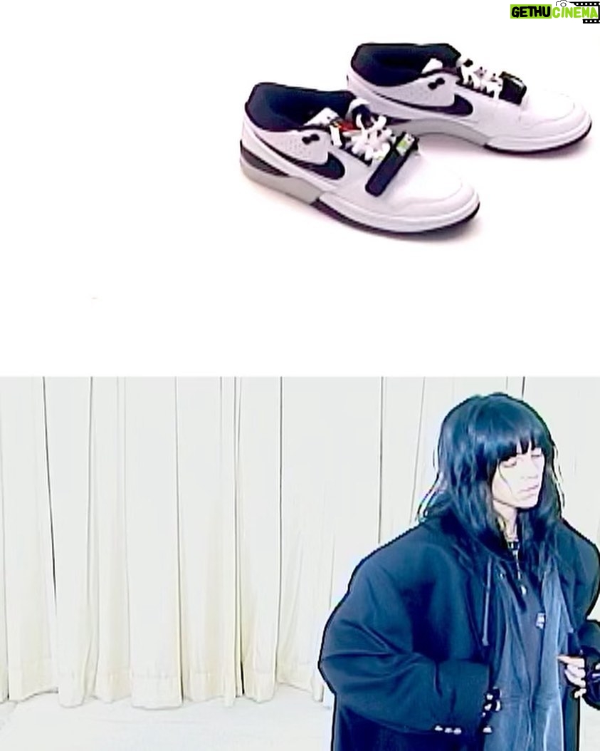 Billie Eilish Instagram - introducing my new air alpha force lows!!! π₯πΊπ launching august 7th on my website and august 8th on the SNKRS app @nike π
