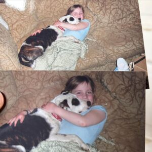 Billie Eilish Instagram - pepper. my life long best friend. i will see you again someday sweet girl. you made it 15 years you fucking beast. :’) i love you. rest easy mama, i’ll miss you forever.🫀this is a really hard day