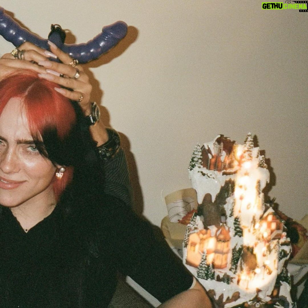 Billie Eilish Instagram - merry christmas i am a year older