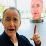 Billy Boyd Instagram - Look at my giant head, I found it @wizardworld Columbus. I like it! I really, really like it! #wizardworldcolumbus