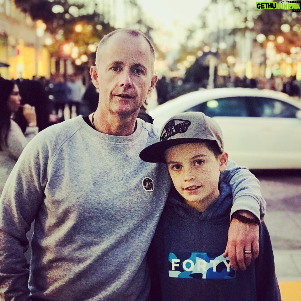 Billy Boyd Instagram - Me and Jack representing @fortyclothing in LA.