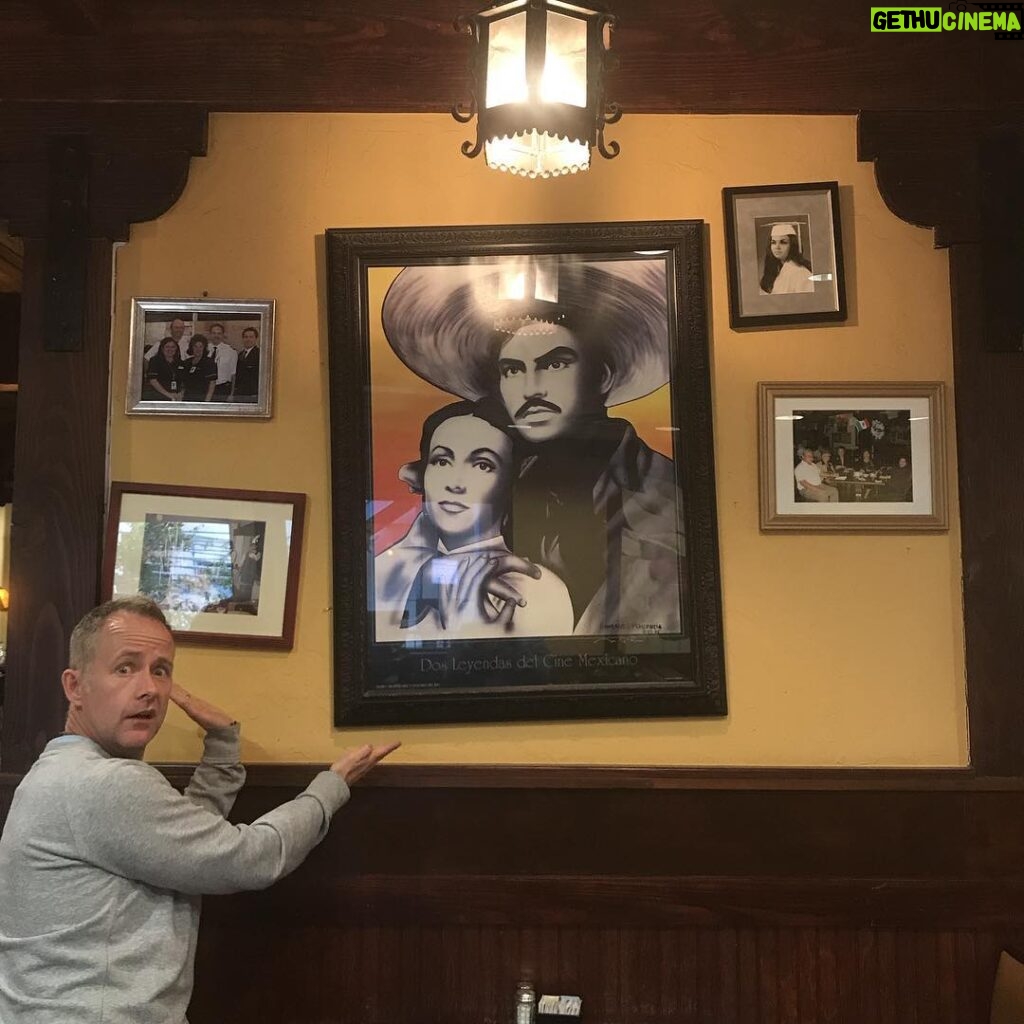 Billy Boyd Instagram - I was in this Mexican restaurant and found the most scientifically squinty picture wall that exists. These pictures could not be more squinty to each other without breaking physics. Fact. #squinty #lascrusesfilmfestival #artatanangle