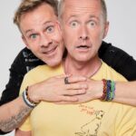 Billy Boyd Instagram - Sometimes when recording @thefriendshiponion Dom will surprise me with a hug. I love it! Shot by @shanleykellis.stills tshirt by @gallus.life . Don’t forget to subscribe to the podcast. Thank you x