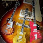 Billy Gibbons Instagram – AXE HEAVEN® is honored to present our new Billy F Gibbons OFFICIALLY LICENSED Signature Mini Guitar Model Collection. It’s a stunning replica 1:4 scale handcrafted set of three of his most iconic guitars: the distinctive Billy Bo Gretsch, his Aged “Pearly Gates” Gibson Les Paul, and the classic “Pinstripe” Gibson Les Paul Goldtop. This collection includes a limited number of 1st Edition units that have been hand-signed by Billy, so don’t delay acquiring these rare valuable collectibles.
https://store.axeheaven.com/search?q=Billy+F+Gibbons
link in bio
@axe_heaven #guitars #miniguitar #miniguitars