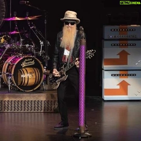 Billy Gibbons Instagram - Repost from @hrcworldwide • ZZ TOP IN THE HOUSE!💥⚡️ A few photos of Billy F Gibbons & the Boys as ZZ Top came & conquered the stage at the Hard Rock Hotel & Casino Tulsa 💥 ⚡️ There's no doubt these Hombres are "BAD, THEY'RE NATIONWIDE", so, we tip our hats to the 'TOP' & say "I THANK YOU" 🤠⚡️🤘 #LiveLoveRock #HardRockHotelCasinoTulsa #ZZTOP #HRCWorldWide @hardrocktulsa @zztop @billyfgibbons
