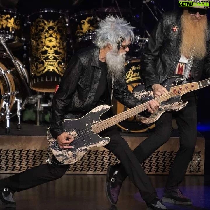 Billy Gibbons Instagram - Repost from @hrcworldwide • ZZ TOP IN THE HOUSE!💥⚡️ A few photos of Billy F Gibbons & the Boys as ZZ Top came & conquered the stage at the Hard Rock Hotel & Casino Tulsa 💥 ⚡️ There's no doubt these Hombres are "BAD, THEY'RE NATIONWIDE", so, we tip our hats to the 'TOP' & say "I THANK YOU" 🤠⚡️🤘 #LiveLoveRock #HardRockHotelCasinoTulsa #ZZTOP #HRCWorldWide @hardrocktulsa @zztop @billyfgibbons