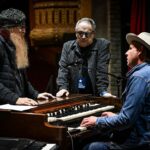 Billy Gibbons Instagram - Taken at Texas Heritage Songwriters Association last Saturday night... Thank you @TXHSA First photo is with Lightnin' Hopkins' Granddaughters and @rodneyjcrowell The second photo is with @jimmievaughanofficial and @mikeflanigin Photos by @rodneybursiel