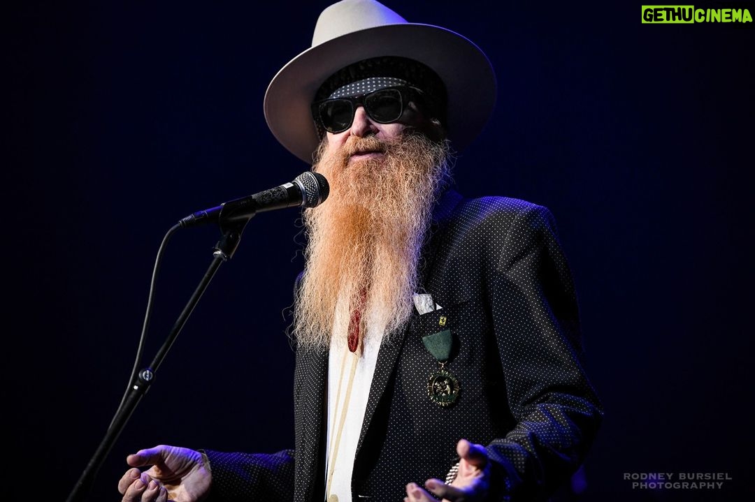 Billy Gibbons Instagram - Taken at Texas Heritage Songwriters Association last Saturday night... Thank you @TXHSA First photo is with Lightnin' Hopkins' Granddaughters and @rodneyjcrowell The second photo is with @jimmievaughanofficial and @mikeflanigin Photos by @rodneybursiel