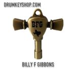 Billy Gibbons Instagram - On sale NOW! Billy F Gibbons’ Signature Drum Key! Grab yours now in gold, chrome, antique brass and antique copper. Head over to drumkeyshop.com or swipe up in our story to buy yours NOW! These drum keys are cast metal and strong enough to use daily as a drum key but beautiful enough to collect. All keys are in stock but limited quantities are available. @drumkeyshop ships internationally as well as domestically! A portion of the profit goes to charity on each key so you’re helping out others while getting a drum key you can use daily. #drumkeyshop #signaturedrumkey #customdrumkey #billyfgibbons
