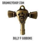 Billy Gibbons Instagram - On sale NOW! Billy F Gibbons’ Signature Drum Key! Grab yours now in gold, chrome, antique brass and antique copper. Head over to drumkeyshop.com or swipe up in our story to buy yours NOW! These drum keys are cast metal and strong enough to use daily as a drum key but beautiful enough to collect. All keys are in stock but limited quantities are available. @drumkeyshop ships internationally as well as domestically! A portion of the profit goes to charity on each key so you’re helping out others while getting a drum key you can use daily. #drumkeyshop #signaturedrumkey #customdrumkey #billyfgibbons