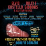 Billy Gibbons Instagram - Musician Treatment Foundation benefit concert on March 12 in Nashville! Billy F Gibbons is in the @mtfusa band of supporters to help uninsured professional musicians get free specialized upper limb orthopedic care. MTF’s epic benefit concert at Brooklyn Bowl Nashville on March 12 brings together Billy F Gibbons and @elviscostello to perform together for the first time along with all-star friends and special guests! General admission tickets available now at @bbowlnashville website and premium benefactor reservations at mtfusa.org/events/ @mtfusa @draltonbarron @elviscostello @jerrydouglas @keithcarlockofficial @realbillevansax @darryljonesbassist @mikesealguitar @sextonplace @galemayes @kellymcgrathmusic @timmydaly @kevinbconnor @bbowlnashville