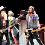 Billy Gibbons Instagram - Jeff Beck tribute at The Royal Albert Hall Photos 1-3 by @rosshalfin