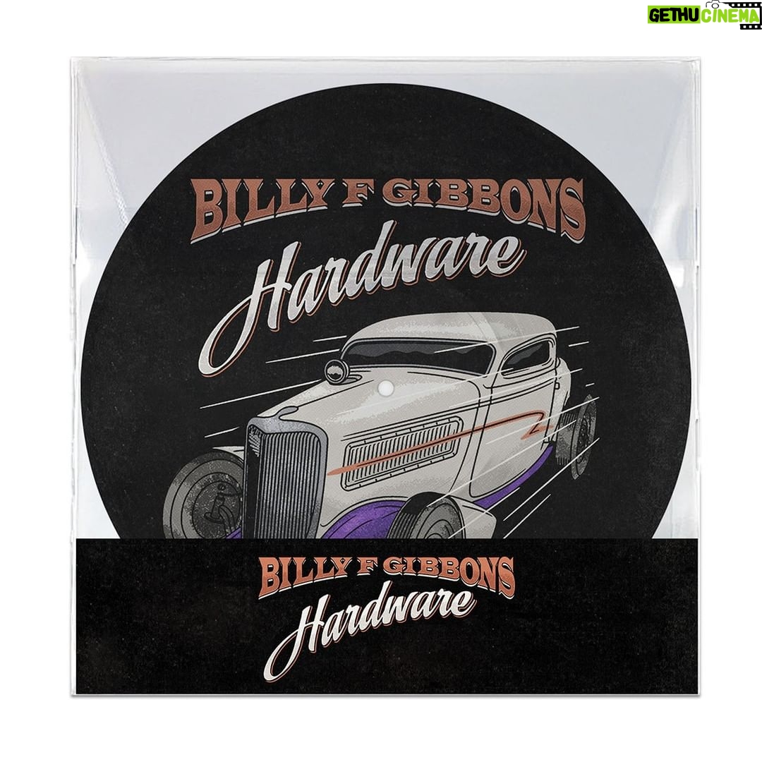 Billy Gibbons Instagram - Pre-order Billy F Gibbons 'Hardware' on a limited edition album cover picture disc while supplies last. Out 11/18 - https://found.ee/BillyFGibbons_HardwareVinyl link in bio Rock and Roll Hall of Famer and ZZ Top frontman, Billy F Gibbons wants to take you on a desert trip. Hardware is Billy's third release as a solo artist. He compiled a group of a-listers including Matt Sorum (dr), Austin Hanks (gtr) and headed into the California desert to record in Pioneertown. Hardware features the guitar prowess and vocals that have made Billy a legend but it also shows Billy stretching his music landscape past the place where the road ends. TRACK LISTING Side A 1. My Lucky Card 2. She’s On Fire 3. More-More-More 4. Shuffle, Step & Slide 5. Vagabond Man 6. Spanish Fly Side B 1. West Coast Junkie 2. Stackin’ Bones feat. Larkin Poe 3. I Was A Highway 4. S-G-L-M-B-B-R 5. Hey Baby, Que Paso 6. Desert High #billyfgibbons #hardware