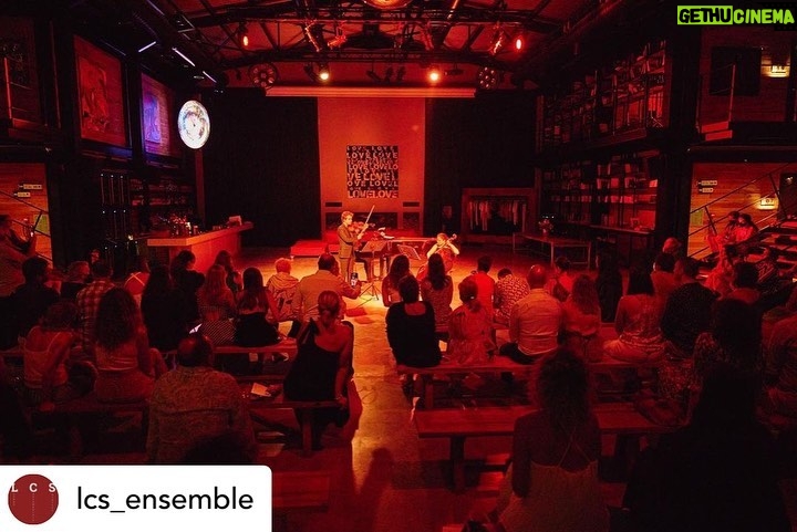 Birol Güven Instagram - @c.e.m.g.u.v.e.n ve Emre Şenerin çağdaş müzik grubu @lcs_ensemble ın @thestayalacati daki konserinden görüntüler… #londoncontemporarysoloists