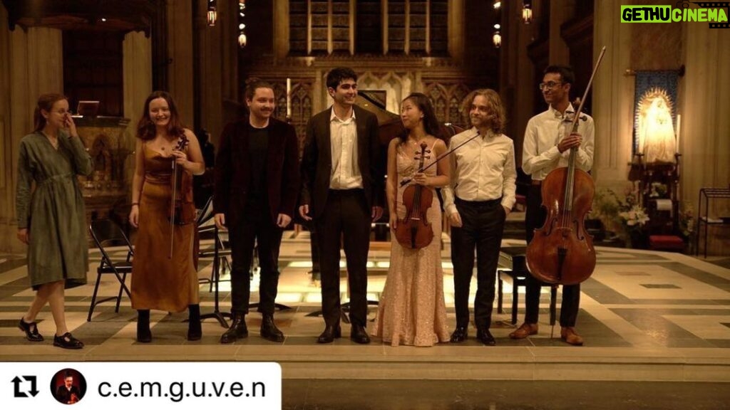 Birol Güven Instagram - #Repost @c.e.m.g.u.v.e.n with @make_repost ・・・ What a debut concert! London Contemporary Soloist concert series started with a blast! Wonderful performances of my piece, Schumann, Bach and Emre Şener’s world premiere, by these amazing performers at the beautiful St James’s Church. The recording will be posted very soon on the brand new LCS youtube channel. Stay tuned! Recording by @bernardo_s_simoes #contemporary #music #composer #londoncontemporarysoloists