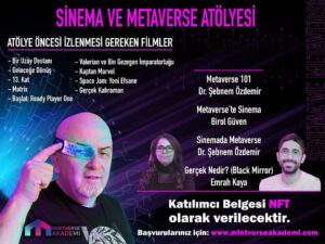 Birol Güven Instagram - Muhteşem bir deneyim olacak. Toplam 8 ders saati sürecek bir atölye. İlgilenenleri mutlaka bekliyoruz. Detaylı bilgi için ; http://mintverseakademi.com 

@emrahkaya @sozdemirs #nft #nftcreator #blockchaintechnology #metaverse #meta 
 
@emrahkaya