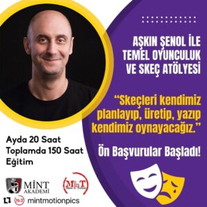 Birol Güven Instagram - #Repost @mintmotionpics with @use.repost
・・・
Aşkın Şenol İle Temel Oyunculuk ve Skeç Atölyesi ön başvurular başladı. Ayda 20 saat, toplam 150 saatlik bu eğitimi kaçırmayın. Başvuru için https://www.mint.com.tr/basvuru

@birolguvenmint @askinsenol 

#egitim #akademi #skecatolyesi #atolye #akademi #oyunculukegitimi #oyunculukbasvurusu #oyunculuksınavı @askinsenol