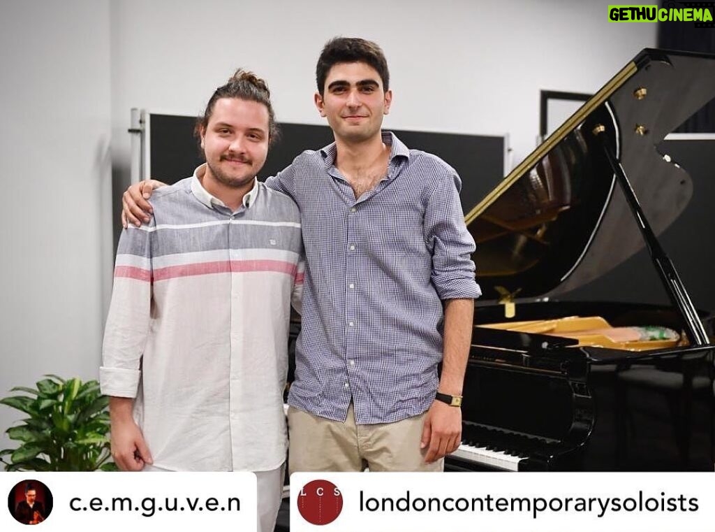 Birol Güven Instagram - Posted @withregram • @c.e.m.g.u.v.e.n #Repost @londoncontemporarysoloists Our co-founders and composers @c.e.m.g.u.v.e.n and #EmreSener are very excited about the future concerts of @londoncontemporarysoloists. Stay tuned for this september and our 2022-2023 season in London. #londoncontemporarysoloists