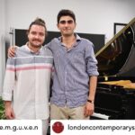 Birol Güven Instagram - Posted @withregram • @c.e.m.g.u.v.e.n #Repost @londoncontemporarysoloists Our co-founders and composers @c.e.m.g.u.v.e.n and #EmreSener are very excited about the future concerts of @londoncontemporarysoloists. Stay tuned for this september and our 2022-2023 season in London. #londoncontemporarysoloists