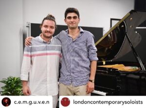 Birol Güven Instagram - Posted @withregram • @c.e.m.g.u.v.e.n #Repost @londoncontemporarysoloists 

Our co-founders and composers @c.e.m.g.u.v.e.n and #EmreSener are very excited about the future concerts of @londoncontemporarysoloists. Stay tuned for this september and our 2022-2023 season in London. #londoncontemporarysoloists