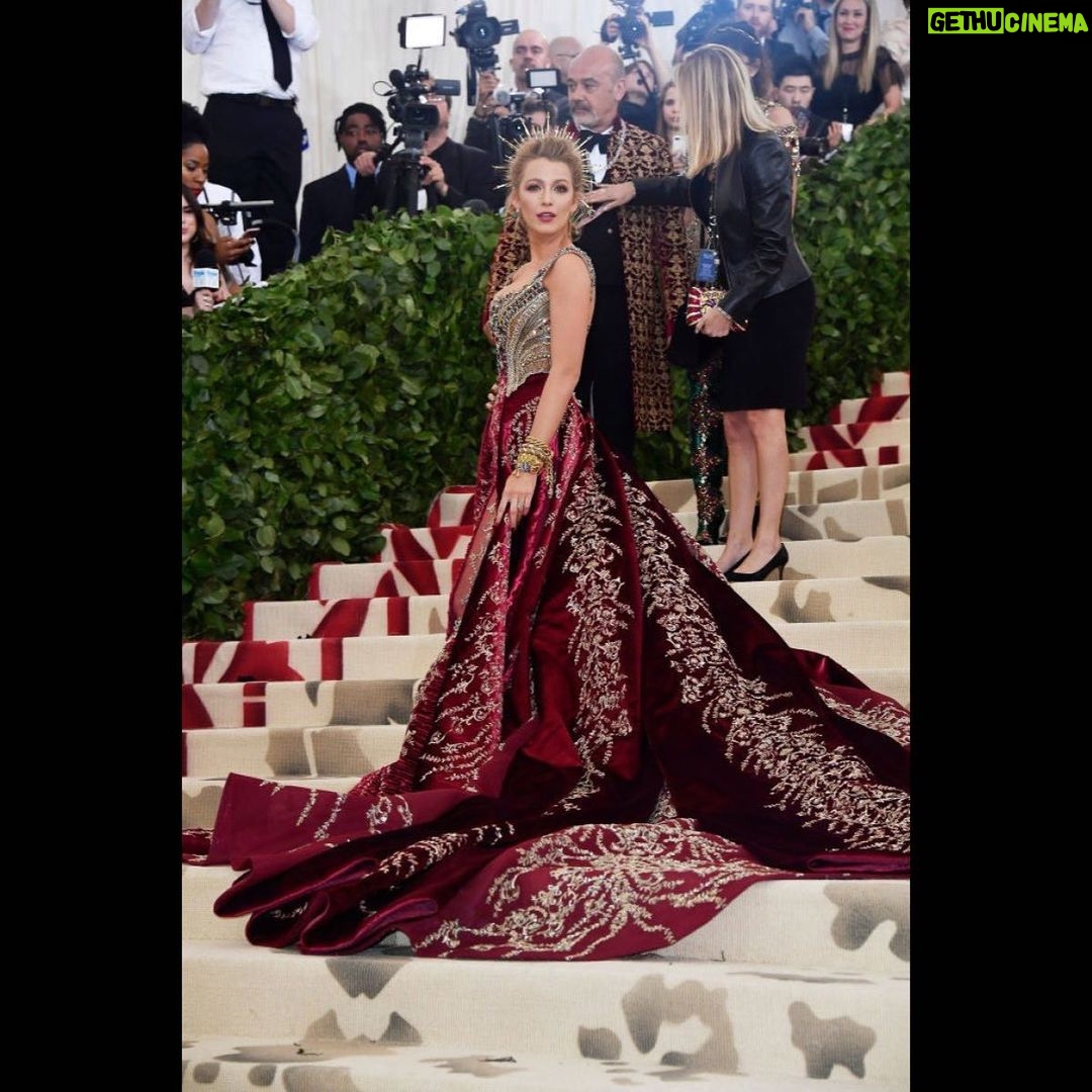 Blake Lively - 3.8 Million Likes - ...when the carpet matches the Blakes. Met Ball 2018, 2017, 2016