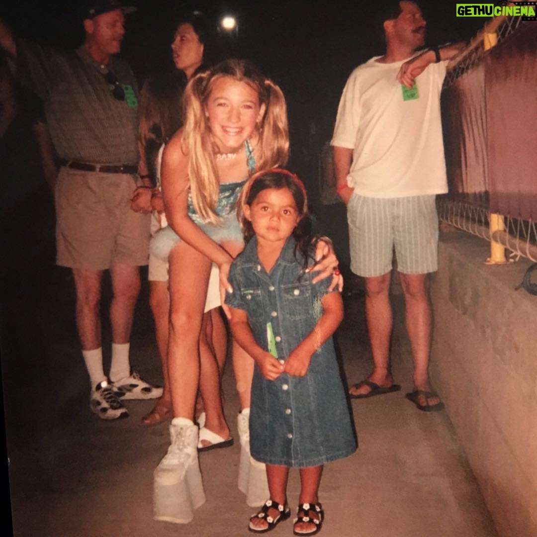 Blake Lively Instagram - Pretending to be someone else... since 1997 (Thanks @briaaamadrid for the photo of us at the Spice Girls concert. Sorry -not sorry- I tricked you into thinking I was @emmaleebunton)