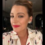 Blake Lively Instagram - the cold never bothered me anyway ❄️ @michaelkors thank you for the best night …as always