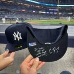 Blake Lively Instagram - Mom&Dad Girl Summer. Thanks @clintfrazierr for being my personal stylist. This hat is a vast improvement from the 💩 I showed up in. After 14 years in NY, I think tonight made me an official Yankee... ⚾️🍎