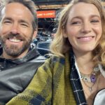 Blake Lively Instagram - Mom&Dad Girl Summer. Thanks @clintfrazierr for being my personal stylist. This hat is a vast improvement from the 💩 I showed up in. After 14 years in NY, I think tonight made me an official Yankee... ⚾️🍎