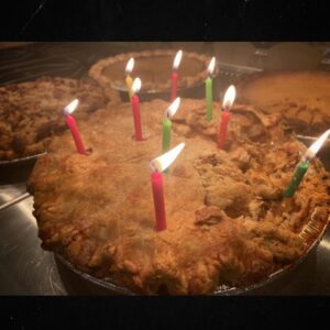 Blake Lively Instagram - 1) Who is the lost soul that selects birthday PIE. 2) What ANIMAL eats their cake (pie) without first blowing out the candles. @vancityreynolds that’s who. Happy Birthday. I honestly can’t believe we’re still married.